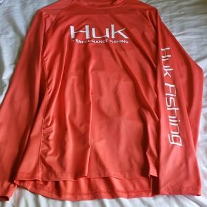 Mens Huk Performance Fishing Shirt